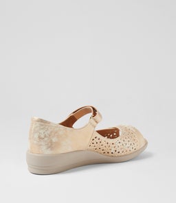 DAFFODIL W ZR SMUDGE METAL LEATHER