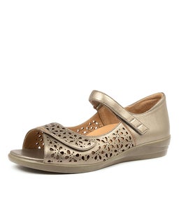 DAFFODIL W ZR GREIGE LEATHER
