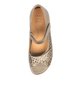 DAFFODIL W ZR GREIGE LEATHER