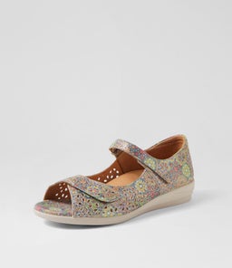 DAFFODIL W ZR ORANGE MULTI LEATHER