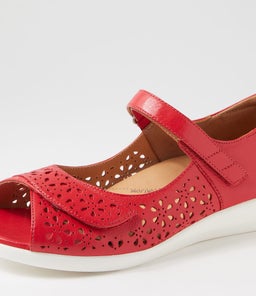 DAFFODIL W ZR RED LEATHER