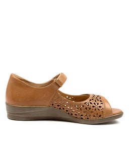 DAFFODIL W ZR TAN LEATHER