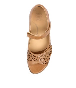 DAFFODIL W ZR TAN LEATHER