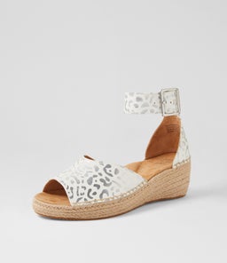 KOEN XW ZR WHITE&SILVER LEOPARD LEATHER