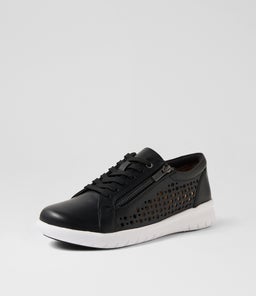 SHOVO XF ZR BLACK WHITE SOLE LEATHER