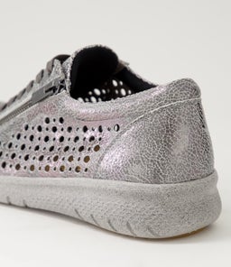 SHOVO XF ZR PEWTER CRACKLE LEATHER