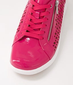 SHOVO XF ZR FUCHSIA WRINKLE PATENT