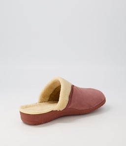 COMFY W ZR MINK BEIGE FUR MICROSUEDE
