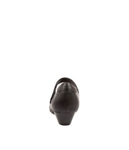 CASSIDY XW ZR BLACK BLACK PATENT CROC LEATHER