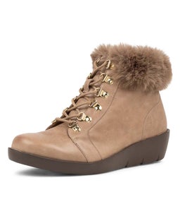 BEAU W ZR SMOKE SMOKE LEATHER FUR