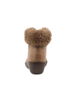 BEAU W ZR SMOKE SMOKE LEATHER FUR