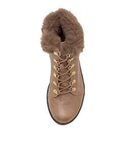 BEAU W ZR SMOKE SMOKE LEATHER FUR