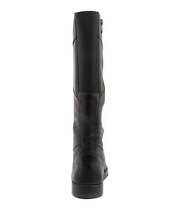 MARLO W ZR BLACK LEATHER
