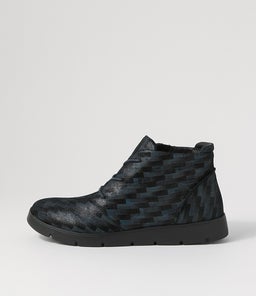 MELBOURNE W ZR BLUE TETRIS LEATHER