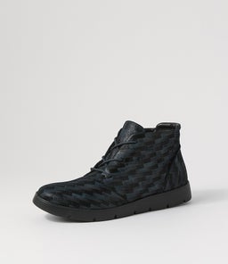 MELBOURNE W ZR BLUE TETRIS LEATHER