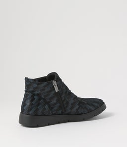 MELBOURNE W ZR BLUE TETRIS LEATHER