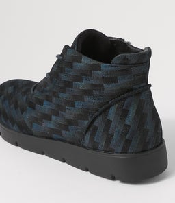 MELBOURNE W ZR BLUE TETRIS LEATHER