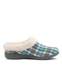 FIFI XW ZR BLUE&GREY CHECK FABRIC