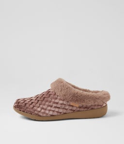 FIFI XW ZR TAUPE EMBOSS VELVET