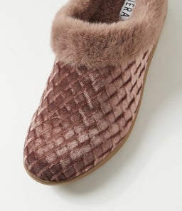FIFI XW ZR TAUPE EMBOSS VELVET