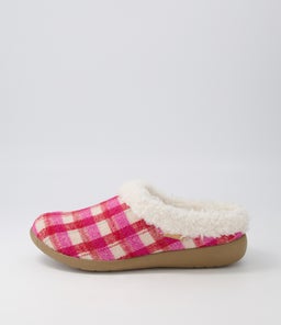 FIFI XW ZR FUCHSIA&RED CHECK FABRIC