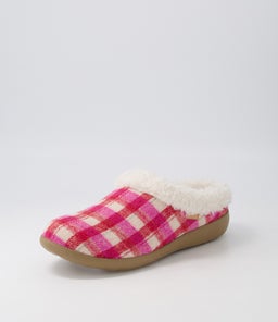 FIFI XW ZR FUCHSIA&RED CHECK FABRIC