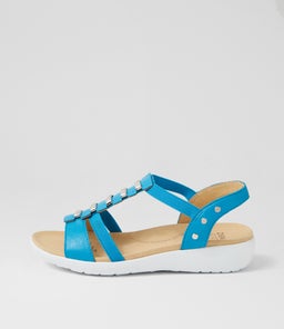 ULOVER W ZR TURQUOISE LEATHER ELASTIC