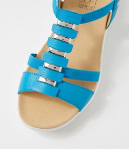 ULOVER W ZR TURQUOISE LEATHER ELASTIC