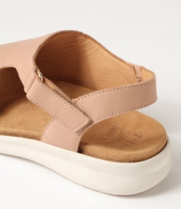 BASMA XW ZR CAFE WHITE SOLE LEATHER