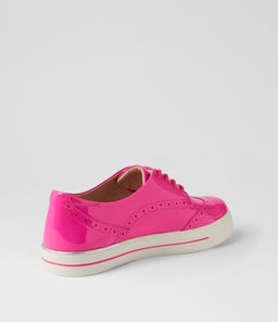 ALIVIA W ZR BRIGHT PINK WRINKLE PATENT