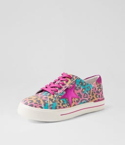 ALYSIA W ZR MULTI LEOPARD FUCHSIA MET MULTI