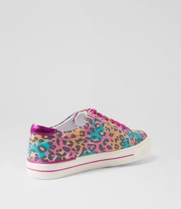 ALYSIA W ZR MULTI LEOPARD FUCHSIA MET MULTI