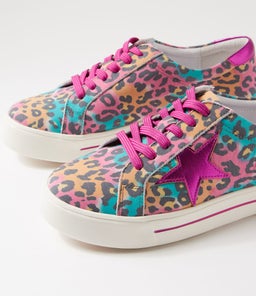 ALYSIA W ZR MULTI LEOPARD FUCHSIA MET MULTI