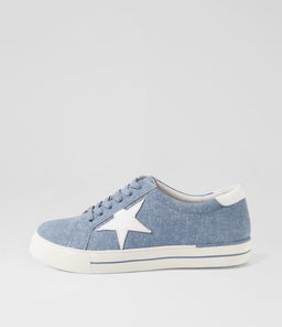 ALYSIA W ZR BLUE DENIM WHITE MULTI