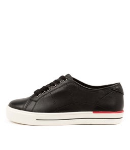 ASHLEEN W ZR BLACK LEATHER