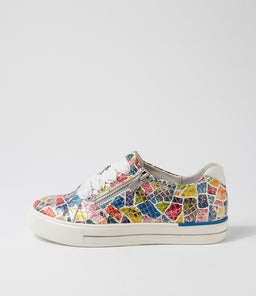 AUDRY W ZR BRIGHT GATOR WHITE LEATHER