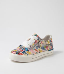 AUDRY W ZR BRIGHT GATOR WHITE LEATHER