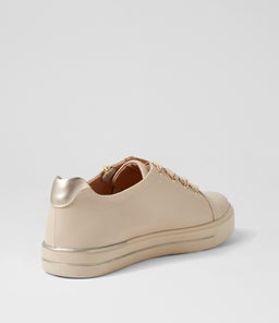 AUDRY W ZR ALMOND PALE GOLD LEATHER
