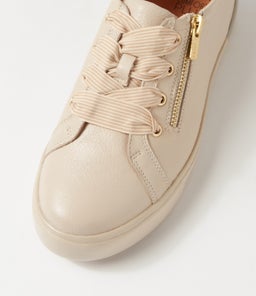 AUDRY W ZR ALMOND PALE GOLD LEATHER