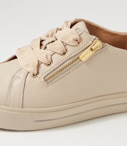 AUDRY W ZR ALMOND PALE GOLD LEATHER