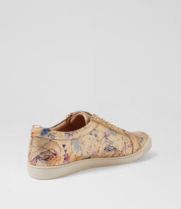 DIANN XF ZR GOLD VINTAGE FLORAL LEATHER