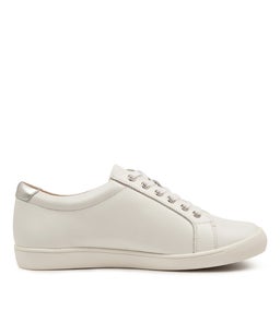 DIANN XF ZR WHITE SILVER LEATHER