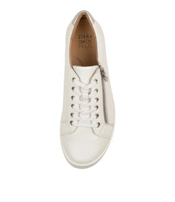 DIANN XF ZR WHITE SILVER LEATHER