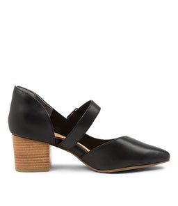 VAELIN XW ZR BLACK NATURAL HEEL LEATHER