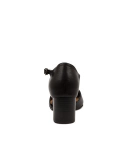 VITOR XW ZR BLACK BLACK HEEL LEATHER