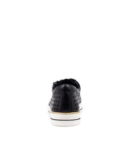 AYLEEN W ZR BLACK LEATHER