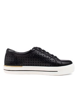 AYLEEN W ZR BLACK LEATHER