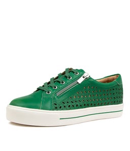 AYLEEN W ZR EMERALD LEATHER