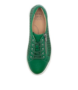 AYLEEN W ZR EMERALD LEATHER
