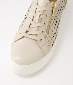 AYLEEN W ZR ALMOND LEATHER